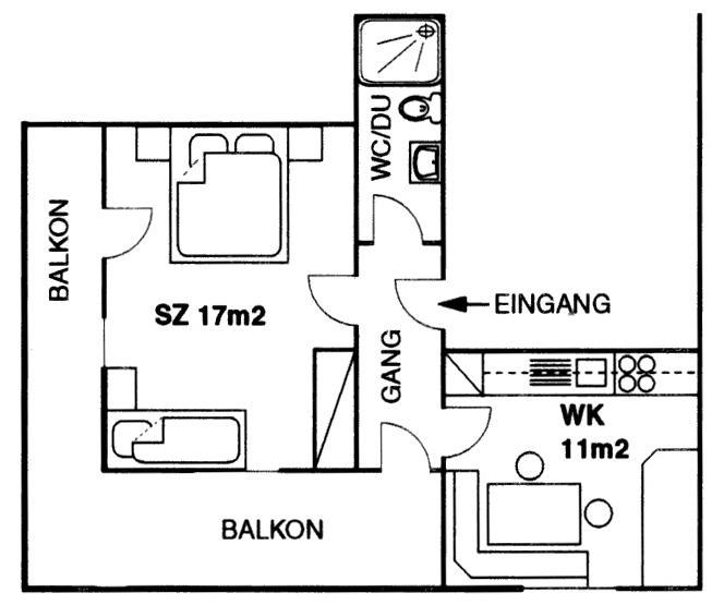 Appart Fernblick Gaschurn Kamer foto