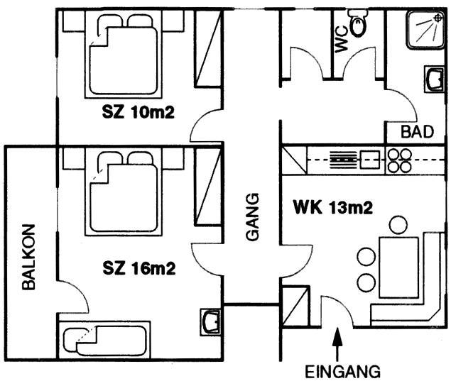 Appart Fernblick Gaschurn Kamer foto